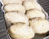 食パンで、かさ増し☆チーズINメンチカツ作り方4写真