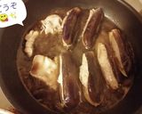 父直伝　なすの豚肉挟み焼き♪作り方5写真