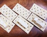 甘くないおやつ　クリームチーズクラッカー作り方1写真