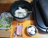 具材大きめ！ゴロゴロチャーハン。作り方1写真