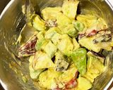 タコの食感good『たこアボカドサラダ』作り方3写真