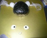 キャラ弁❤逆パンダ弁当～♬♪作り方2写真