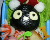 キャラ弁❤逆パンダ弁当～♬♪作り方3写真