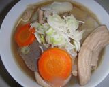 圧力鍋でモツ煮(醤油味)作り方8写真