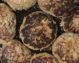 お麩でかさまし☆ハンバーグにんにく醤油作り方12写真