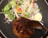 お麩でかさまし☆ハンバーグにんにく醤油作り方14写真