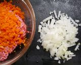 ハンバーグ!業務スーパー姜葱醤で生姜風味作り方1写真