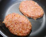 ハンバーグ!業務スーパー姜葱醤で生姜風味作り方3写真