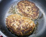 ハンバーグ!業務スーパー姜葱醤で生姜風味作り方4写真