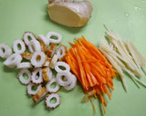 簡単！生姜と人参のお味噌汁　ぽかぽか作り方1写真
