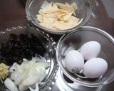 ☆豚肉とキクラゲ卵の炒め物☆作り方1写真
