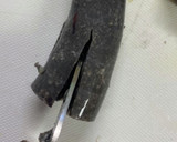 イカ墨魚肉ソーセージで、真っ黒タコちゃん作り方4写真