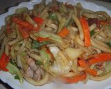 和風味の焼きうどん作り方9写真