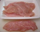 鶏のささ身から揚げ　　レモンあん作り方1写真