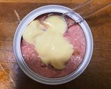 オートミールでツナマヨ豆乳リゾット。作り方2写真