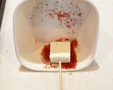 クリームチーズにあかり☆ひと口おつまみ。作り方3写真