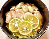 爽やかカボス鳥南蛮茶そば♡(すだちでも)作り方19写真