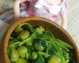 リカちゃん♡塩えんどう豆ほうれん草サラダ作り方11写真