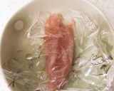 レンジで簡単♪ささみと白菜漬け茶漬け作り方2写真