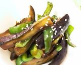 ご飯のお供♬。.茄子とピーマンの甘辛炒め作り方7写真