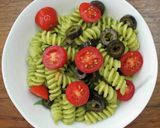 ショートパスタのバジルソース和え作り方6写真