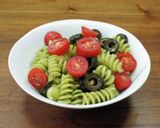 ショートパスタのバジルソース和え作り方7写真