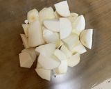 ほくほくトロトロ♡里芋グラタン作り方1写真