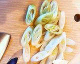 ピリ辛豚バラつけうどん☆作り方1写真