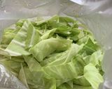キャベツのごま油和え作り方1写真