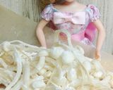 リカちゃん♡揚げえのき(ง •᎑•)ว作り方3写真