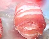 肉巻きキムチおにぎり☆にんにく照焼きダレ作り方3写真