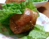 肉巻きキムチおにぎり☆にんにく照焼きダレ作り方14写真