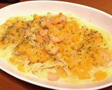 簡単♡エビとカボチャのクリームパスタ作り方8写真