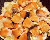 鮭のちゃんちゃん焼き弁当 21/9.29作り方3写真