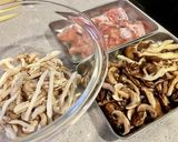 鶏ときのこの豆乳煮作り方1写真