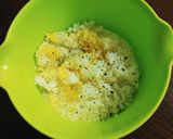 簡単☆ツナと梅のチャーハン作り方1写真