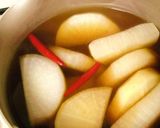 定番のおふくろの味★豚バラと大根の煮物作り方2写真