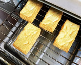 焼き厚揚げの小松菜と山茶茸のあんかけ作り方4写真