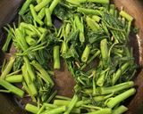 空芯菜の炒め物作り方2写真