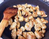 鶏モモカレー粉炒め作り方2写真