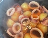 煮崩れない#ジャガイモと冷凍#イカの煮物作り方8写真