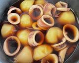 煮崩れない#ジャガイモと冷凍#イカの煮物作り方9写真