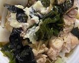鶏肉とわかめの冷炒め作り方3写真