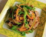 ピーマンと豚肉のオイスターソース炒め作り方10写真