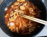 給食人気メニュー♡豚肉のロベールソース♡作り方5写真