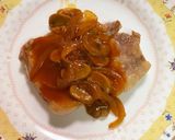 給食人気メニュー♡豚肉のロベールソース♡作り方6写真