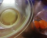 卵1つで白いオムレツと黄身の醤油漬け作り方1写真