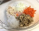 鶏野菜きんちゃく煮作り方1写真