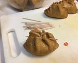 鶏野菜きんちゃく煮作り方5写真