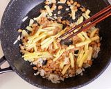 玉ねぎ入りチーズ納豆ごはん♡作り方3写真
